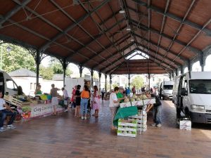 marché le mercredi après-midi à Jargeau