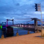 pont et lumières à Châteauneuf-sur-Loire