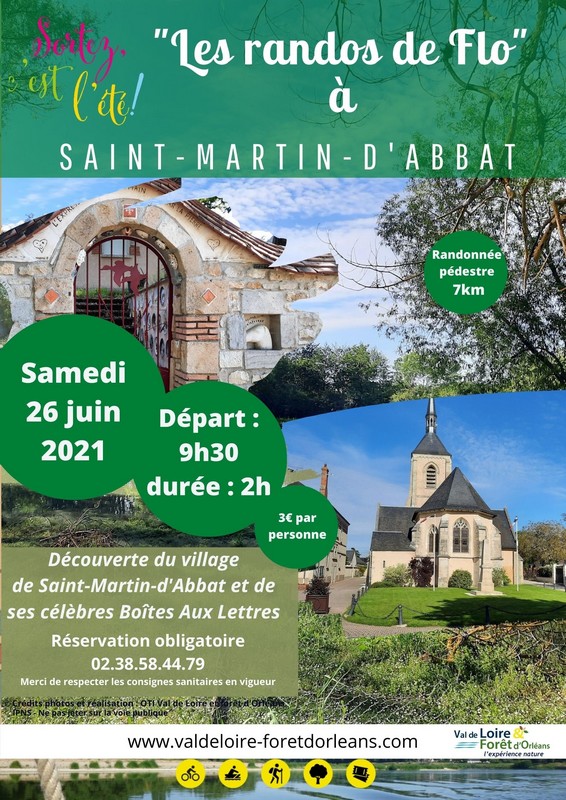 randonnée pédestre à Saint-Martin d'Abbat
