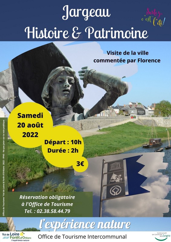visite de la ville de Jargeau