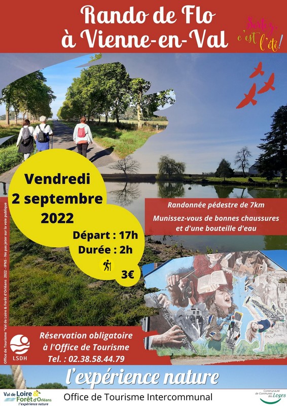 randonnée pédestre à Vienne en Val