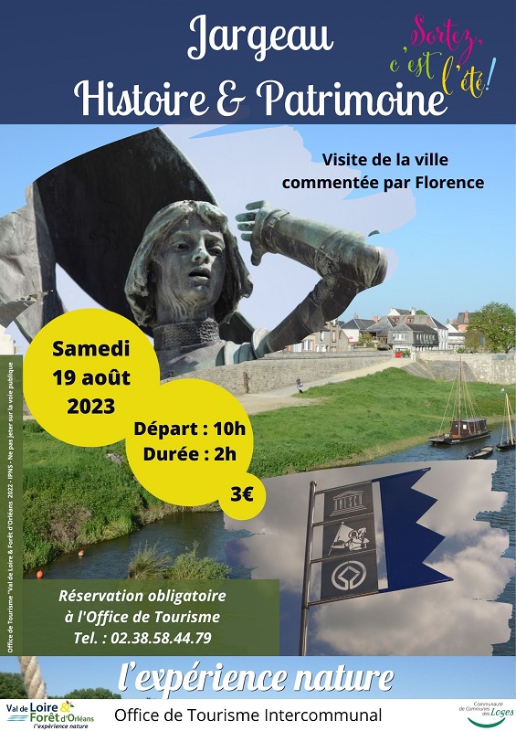 visite de la ville de Jargeau