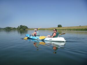 canoës sur la Loire