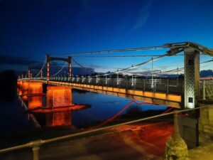 Spectacle Pont et lumières à Châteauneuf-sur-Loire