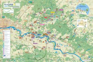 Carte touristique Val de Loire & Forêt d'Orléans Communauté de communes des Loges