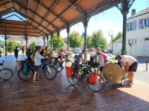 groupe à vélo